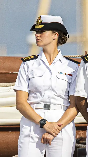 La princesa Leonor en Colombia a bordo del buque escuela Juan Sebastián de Elcano La princesa Leonor en Colombia a bordo del buque escuela Juan Sebastián de Elcano