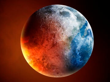 Imagen del sobrecalentamiento de la atmósfera