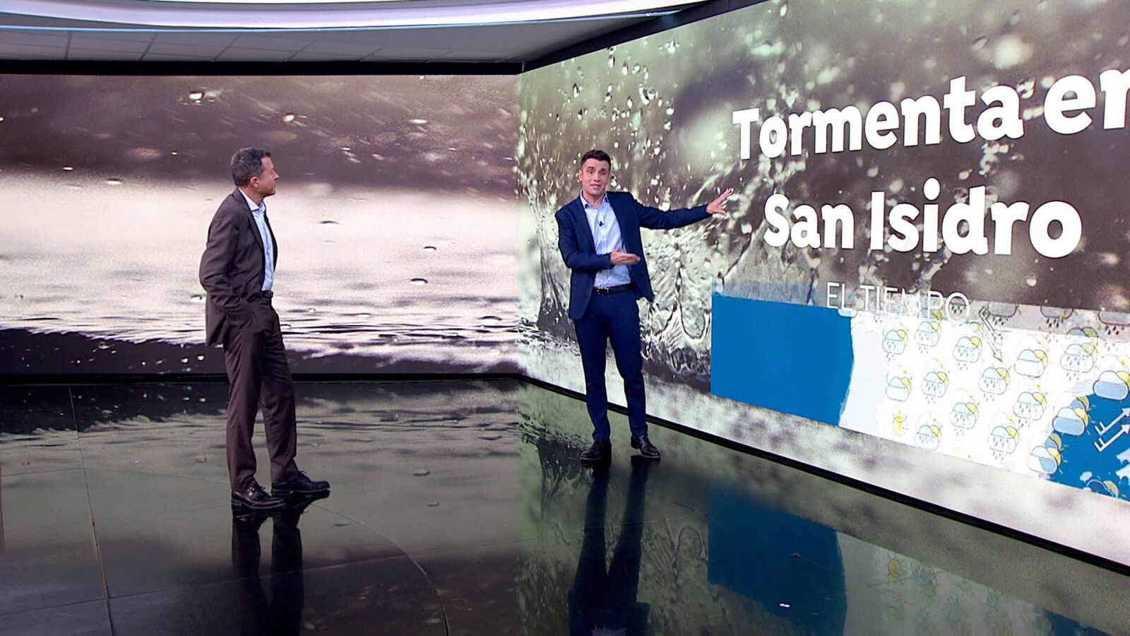 San Isidro deja las últimas tormentas de la semana, César Gonzalo anuncia que después la lluvia da un respiro: 