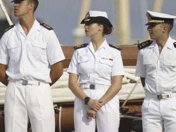 La princesa Leonor en Colombia a bordo del buque escuela Juan Sebasti&aacute;n de Elcano