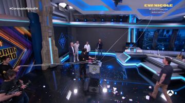 "Mola muchísimo": las 'esculturas newtonianas' de Marron sorprenden en El Hormiguero