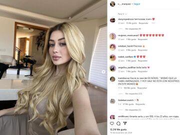 La influencer Valeria M&aacute;rquez
