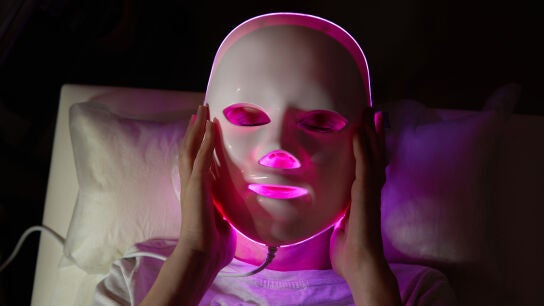 M&aacute;scara LED facial