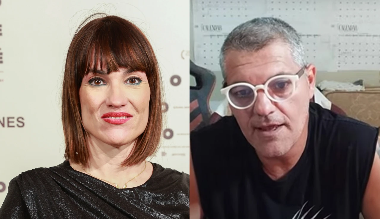 Irene Villa y Frank Cuesta en un montaje