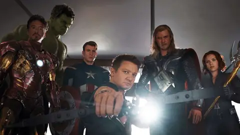 Escena de Los Vengadores Escena de Los Vengadores