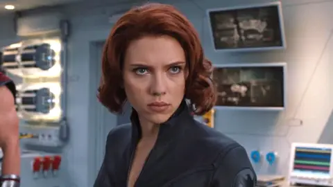 Scarlett Johansson en Los Vengadores Scarlett Johansson en Los Vengadores