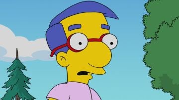 Milhouse en una escena de Los Simpson
