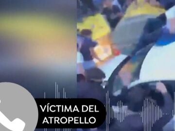 Imagen del atropello masivo en Cornellá