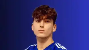El futbolista Joel Giraldo González El futbolista Joel Giraldo González