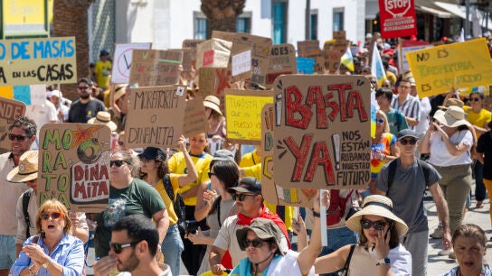 Manifestaci&oacute;n Canarias