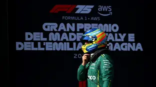 Fernando Alonso en el GP de Emilia Romaña 2025 Fernando Alonso en el GP de Emilia Romaña 2025