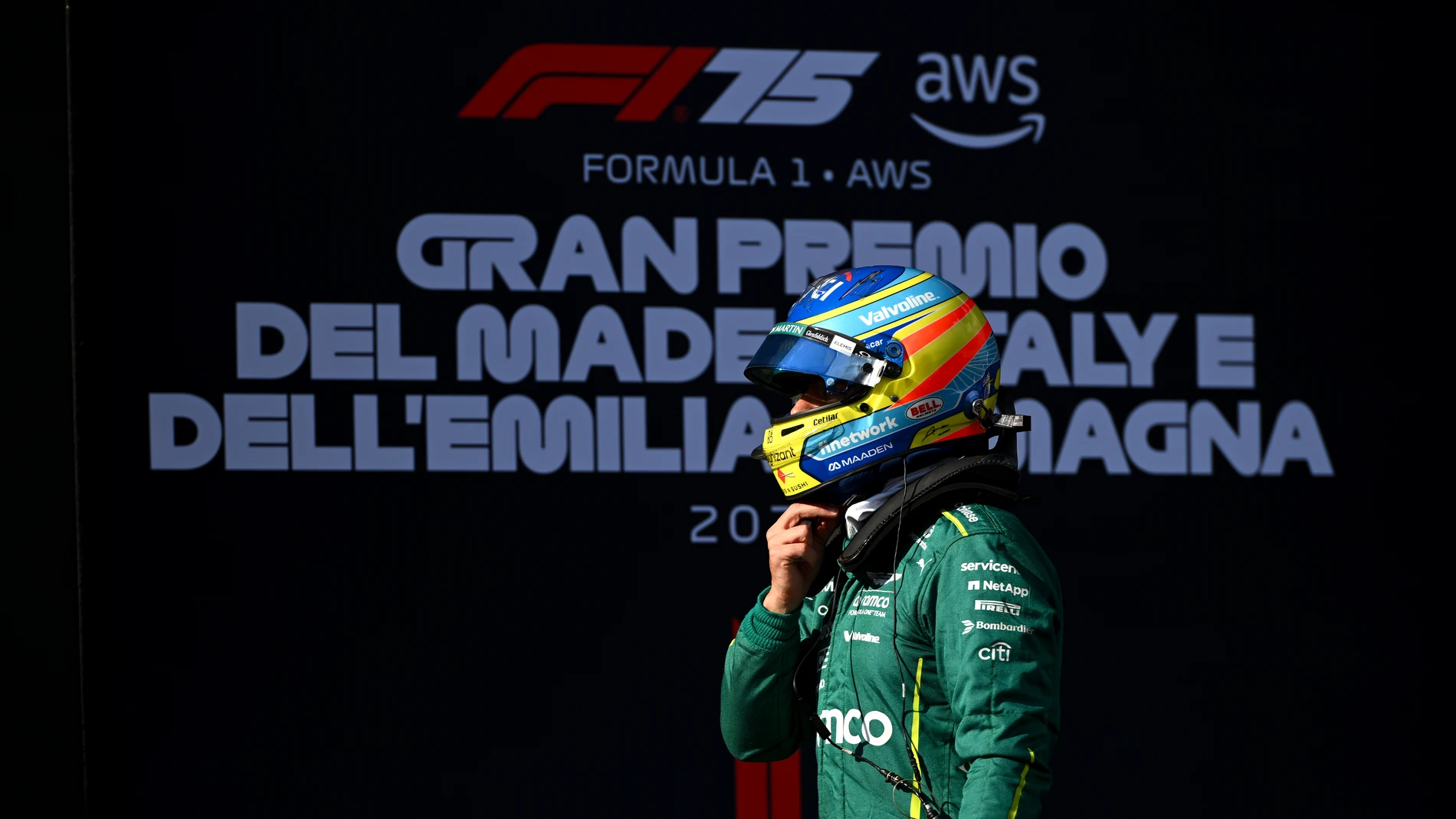 Fernando Alonso en el GP de Emilia Romaña 2025 Fernando Alonso en el GP de Emilia Romaña 2025