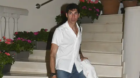 Cayetano Rivera, tras una corrida de toros Cayetano Rivera, tras una corrida de toros