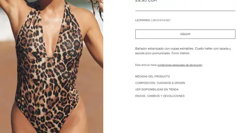 Bañador animal print Bañador animal print