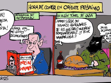 El conflicto de Gaza, en la viñeta gráfica de Alfredo Boto 
