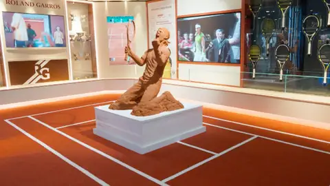 El nuevo espacio dedicado a Roland Garros en el museo de Nadal El nuevo espacio dedicado a Roland Garros en el museo de Nadal
