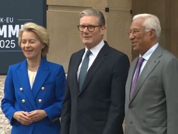 Imagen de la reunión en el palacete de Lancaster House (Londres)