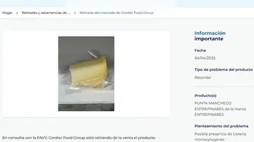 La alerta de la Agencia Federal para la Seguridad de la Cadena Alimentaria de Bélgica La alerta de la Agencia Federal para la Seguridad de la Cadena Alimentaria de Bélgica