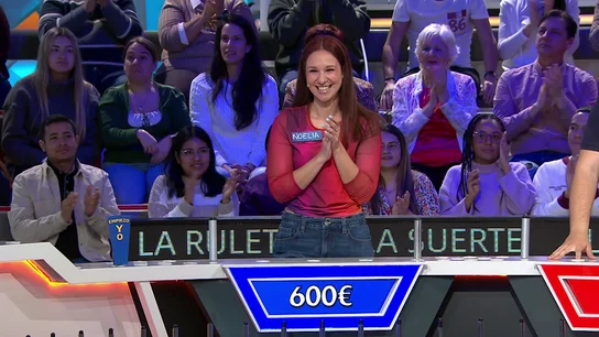 Noelia, la más rápida de La ruleta al conseguir todas las pruebas de velocidad Noelia, la más rápida de La ruleta al conseguir todas las pruebas de velocidad