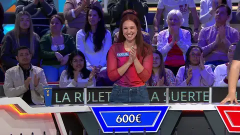 Noelia, la más rápida de La ruleta al conseguir todas las pruebas de velocidad Noelia, la más rápida de La ruleta al conseguir todas las pruebas de velocidad
