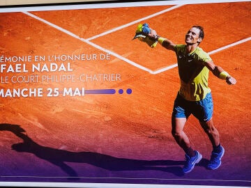Los detalles del homenaje de Roland Garros a Rafa Nadal