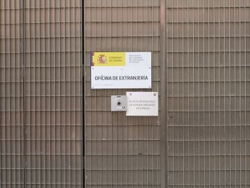Fachada de la Oficina de Extranjería de la calle de Silva