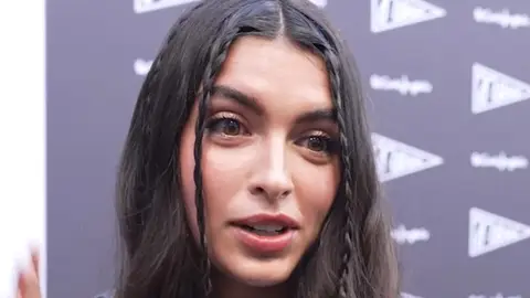 Lucía Rivera en un evento Lucía Rivera en un evento