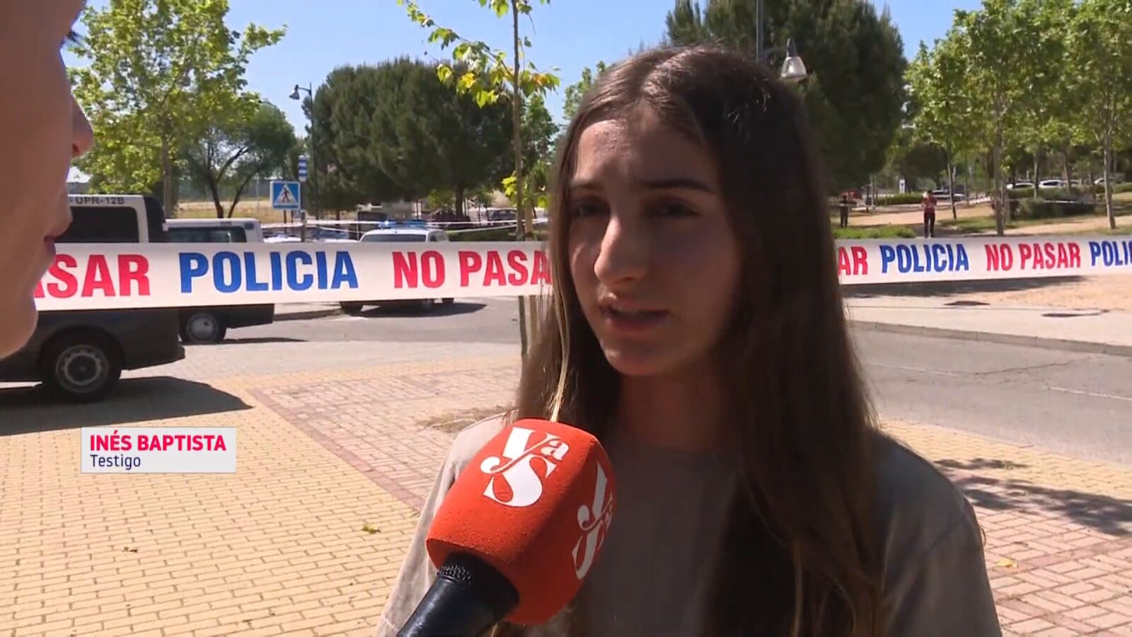 Testigo del asesinato a tiros de un expolítico a las puertas de un colegio de élite de Madrid: 