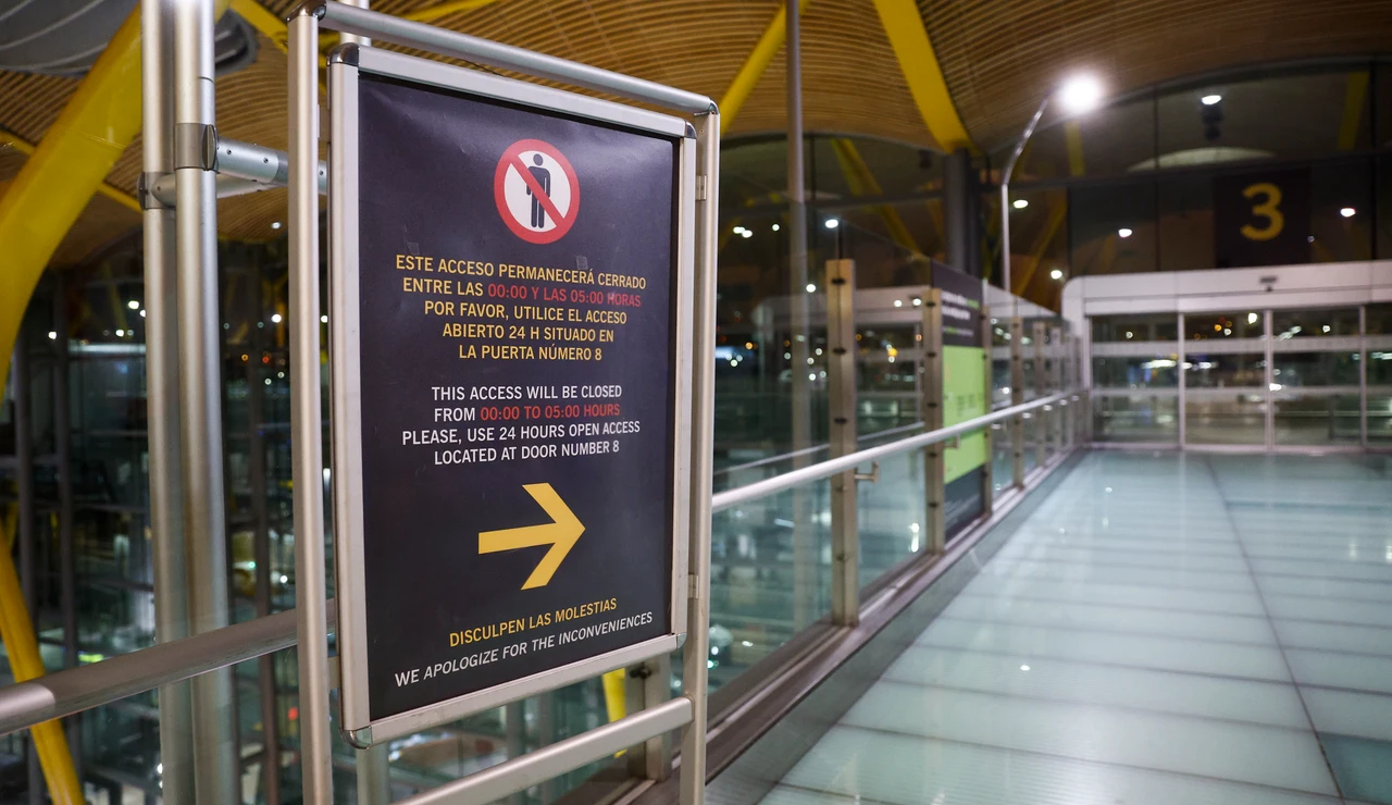 Uno de los accesos al aeropuerto Adolfo Suárez Madrid-Barajas