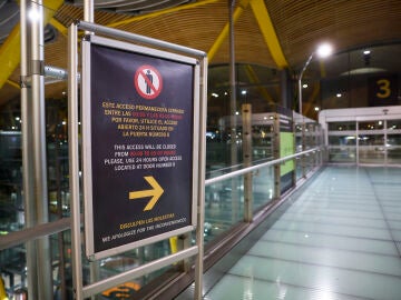 Uno de los accesos al aeropuerto Adolfo Suárez Madrid-Barajas