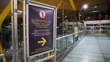 Uno de los accesos al aeropuerto Adolfo Suárez Madrid-Barajas Uno de los accesos al aeropuerto Adolfo Suárez Madrid-Barajas