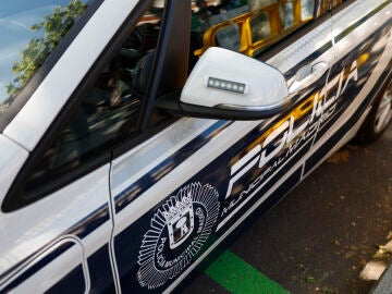 Vista de un coche de la Policía Nacional