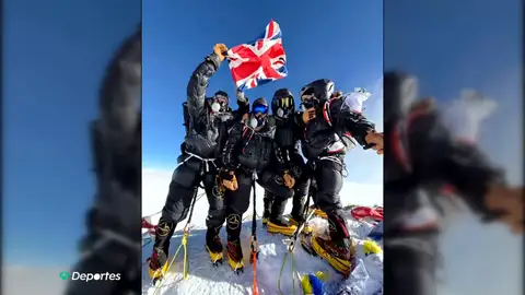 Los cuatro exsoldados británicos ascienden al Everest en tiempo récord Los cuatro exsoldados británicos ascienden al Everest en tiempo récord