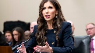 May 6, 2025, Washington, District Of Columbia, USA: KRISTI NOEM, U.S. Secretary of Homeland Security, speaking at a hearing of the House Committee on Appropriations Subcommittee on Homeland Security at the U.S. Capitol in Washington, D.C. Noem testified on DHS oversight amid the Trump immigration crackdown. Europa Press/Contacto/Michael Brochstein 06/05/2025 ONLY FOR USE IN SPAIN
