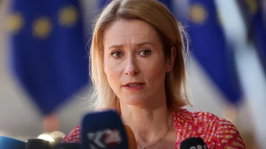 La vicepresidenta de la Comisión Europea, Kaja Kallas La vicepresidenta de la Comisión Europea, Kaja Kallas