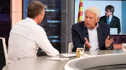 "La gente solo habla de una parte del problema": Felipe González abre un debate sobre la situación entre Israel y Gaza "La gente solo habla de una parte del problema": Felipe González abre un debate sobre la situación entre Israel y Gaza