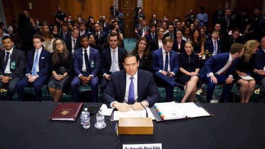El secretario de Estado de EEUU Marco Rubio.