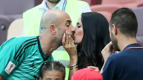 Pepe Reina y su mujer Pepe Reina y su mujer