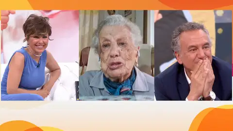 Roberto Brasero y su madre Roberto Brasero y su madre