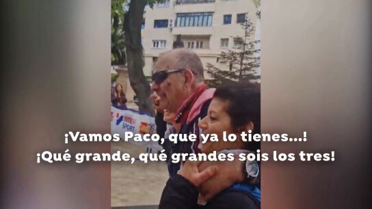 Paco completa el marat&oacute;n de Ronda con 81 a&ntilde;os y Parkinson