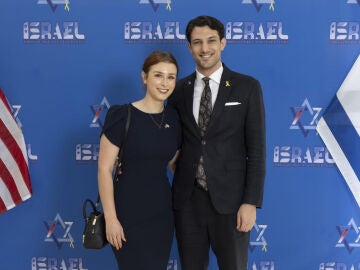 Fotografía de los dos empleados de la embajada de Israel en Estados Unidos