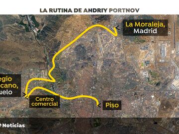 Los pasos de Andriy Portnov: así le siguieron la pista hasta dar con su paradero