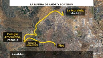 Los pasos de Andriy Portnov: así le siguieron la pista hasta dar con su paradero Los pasos de Andriy Portnov: así le siguieron la pista hasta dar con su paradero