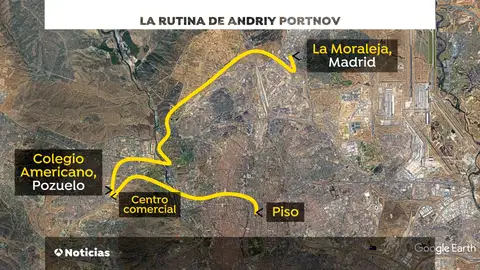 Los pasos de Andriy Portnov: así le siguieron la pista hasta dar con su paradero Los pasos de Andriy Portnov: así le siguieron la pista hasta dar con su paradero