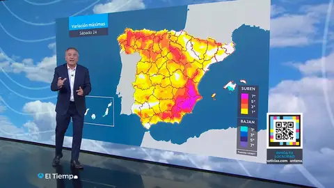 La previsión del tiempo de Roberto Brasero Antena 3 Noticias