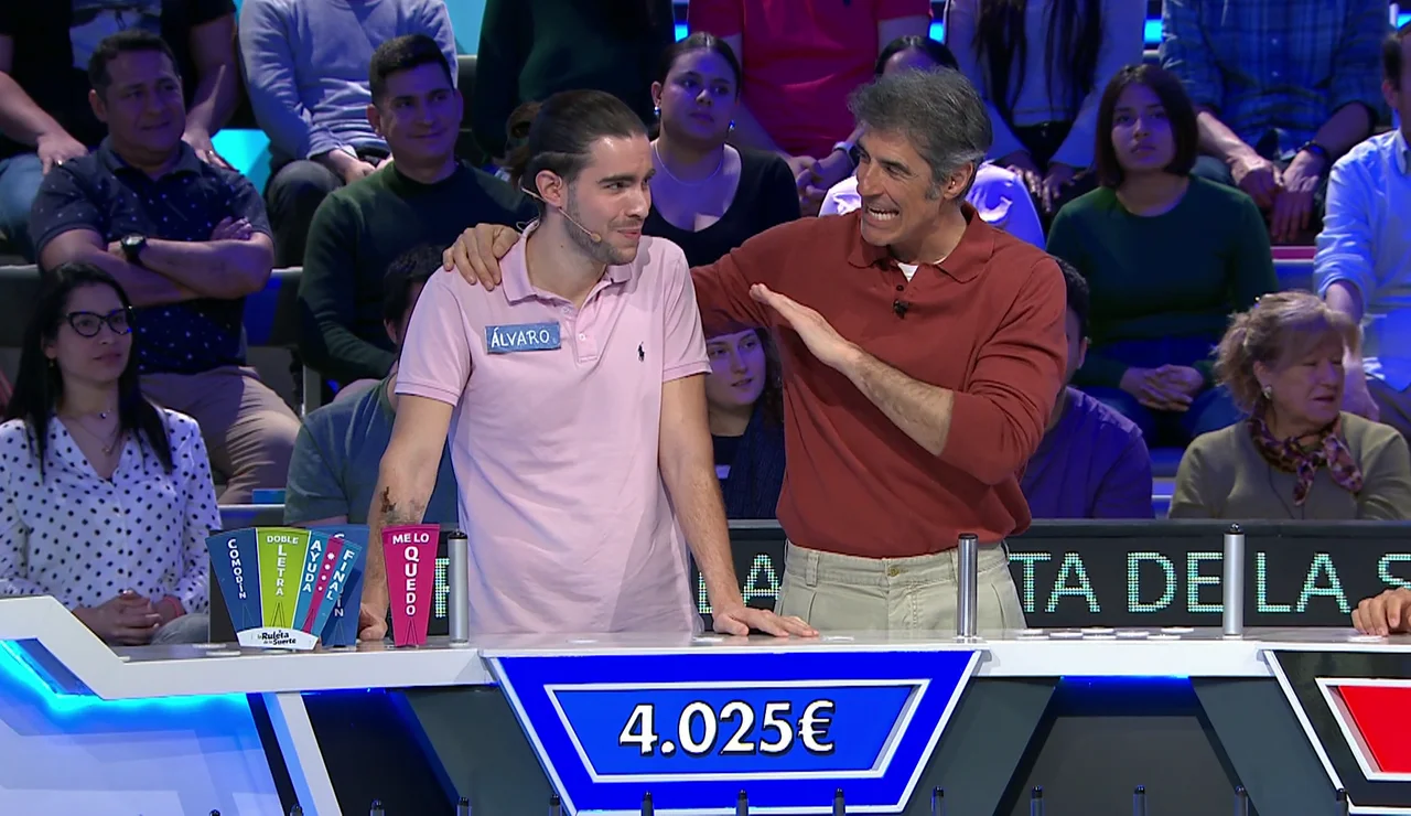 Álvaro, a un gajo de hacer historia y marcar un récord de La ruleta de la suerte: "¡Llevarías más de 30.000 euros!"