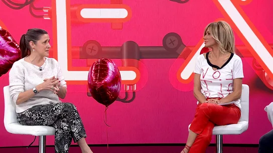 Lorena Berdún en Espejo Público. Lorena Berdún en Espejo Público.