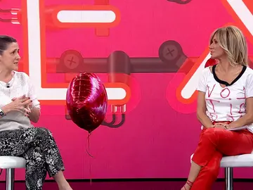 Lorena Berdún en Espejo Público. Lorena Berdún en Espejo Público.