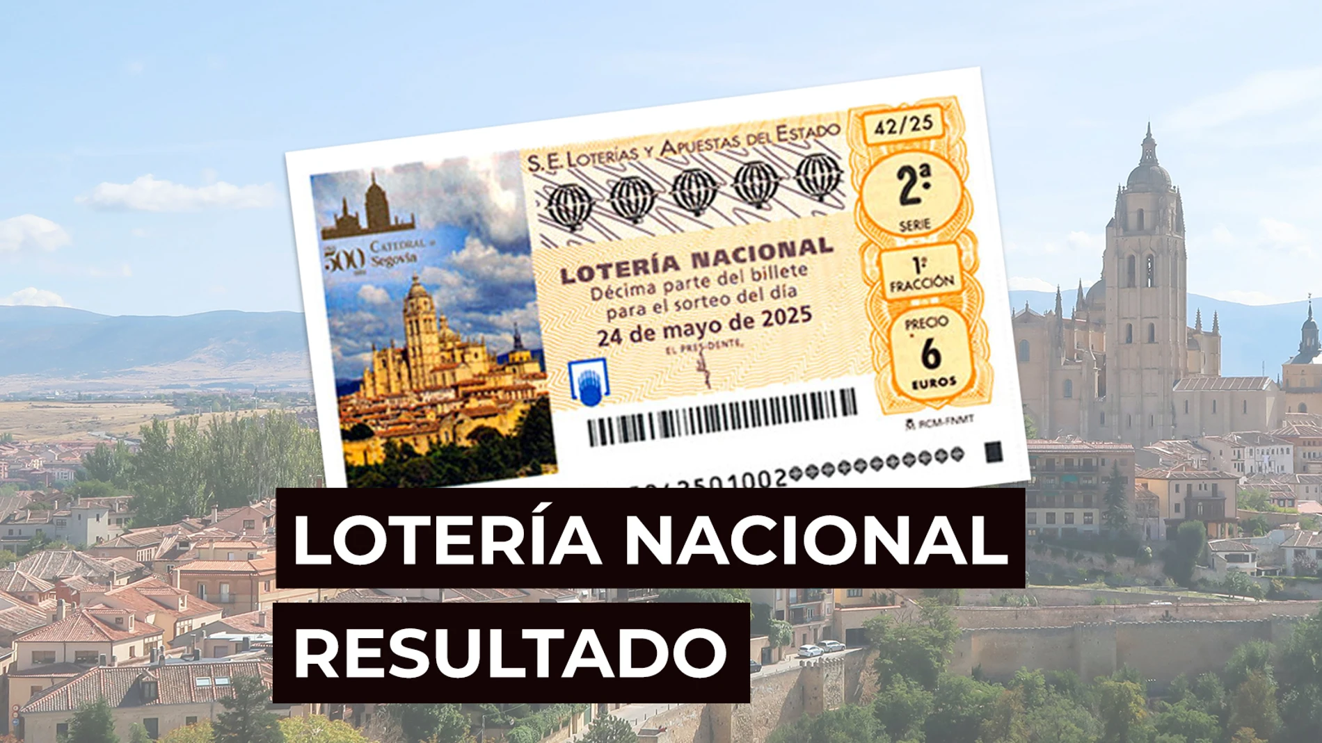 Sorteo Lotería Nacional: Comprobar décimo de hoy sábado 24 de mayo, en directo Sorteo Lotería Nacional: Comprobar décimo de hoy sábado 24 de mayo, en directo
