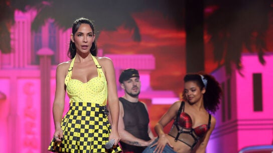 Tamara Gorro pisa con fuerza el plat&oacute; de Tu cara me suena como Becky G con su &lsquo;Fulanito&rsquo;